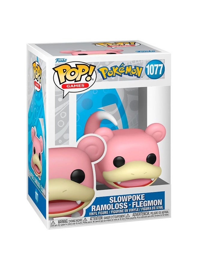 Funko Pop! Games Pokémon Slowpoke Vinyl Figure (6.6 Cm) - Image 1