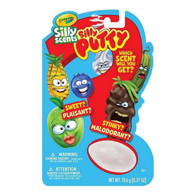 Crayola Silly Scents Putty Mystery Egg for Kids, Sweet & Stinky Scented Collectible Toy, Safe & Nontoxic, Age 4 Years+ - Image 1