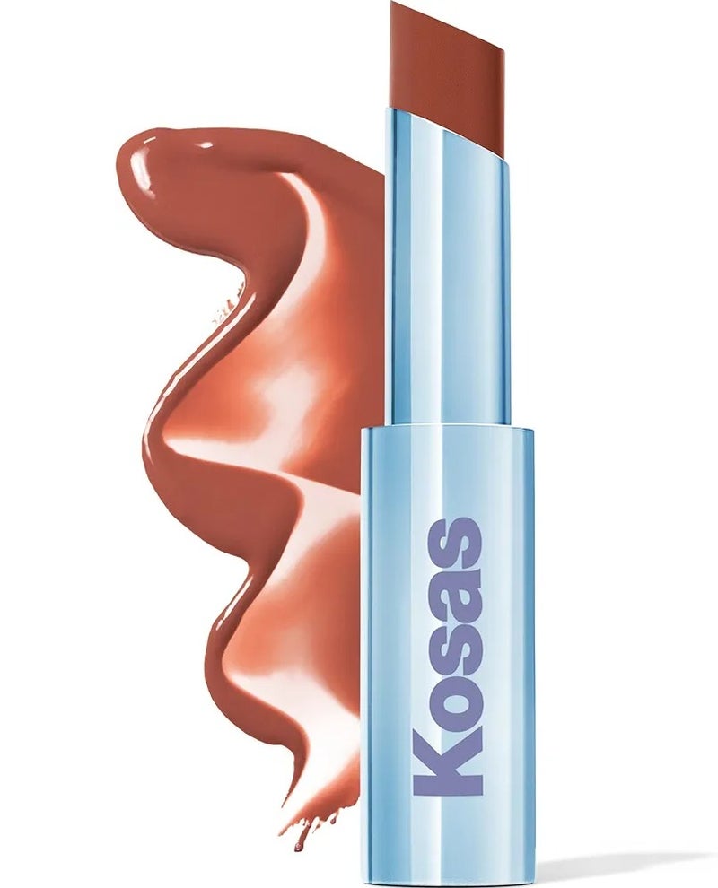 Kosas Wet Stick Hydrating & Shiny Lipstick – Soothes, Softens, and Hydrates Lips – Island High - Image 1