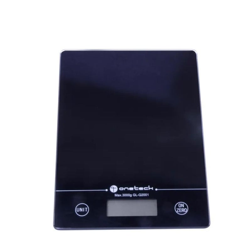 Oneteck Electronic Weight Scale, Tare Function, Over Load Indication, Professional Weigh Scale, With Gauge Sensor System, Black - Image 2