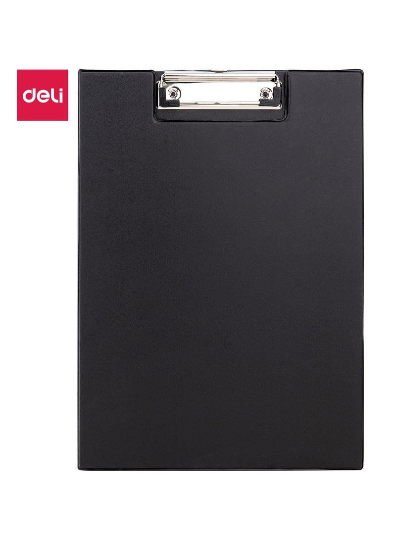 Deli لوحة مفاتيح دلي E38154B A4 مصنوعة من مادة PP عالية الجودة - مثالية للاستخدام في المكتب والمدرسة، سوداء. - Image 1