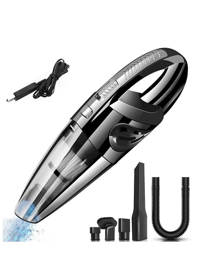 أوشن المكنسة الكهربائية اليدوية، قوية الإعصار امتصاص السيارة المكنسة الكهربائية، اللاسلكية والمحمولة، 120W القابلة لإعادة الشحن، للمنزل والسيارة - Image 2