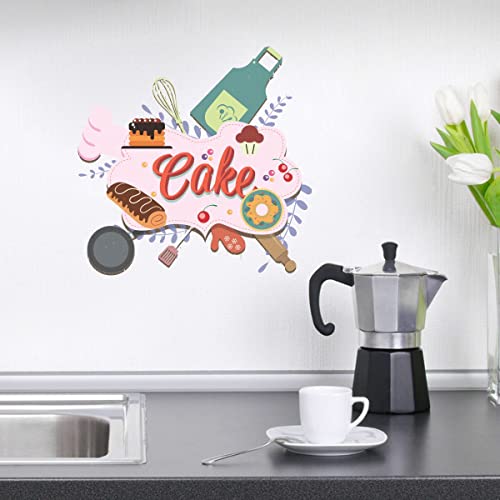Sticker Studio Bake Cake Wall Sticker & Decal (PVC Vinyl, Size - 58 Cm X 56 Cm) - Image 4