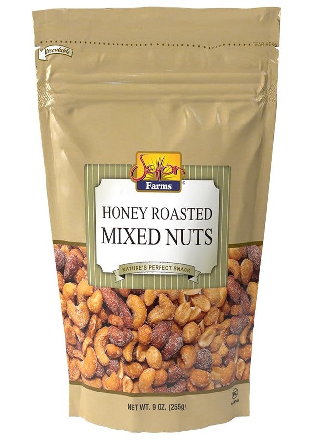 Setton Farms Honey Roasted Mixed Nuts 9 Oz. Bag, Kosher - Image 1