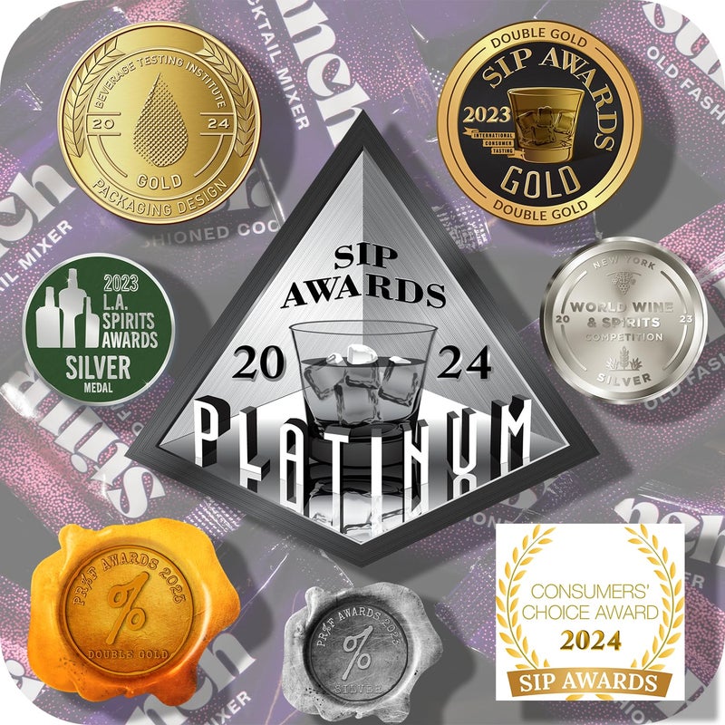 Still Branch Single-Serve Old Fashioned Mix Cocktail Syrup - Handcrafted Cocktail Mixer with Real Bitters, Italian Cherry, Sorghum, Maple and Dark Brown Sugars - No Refrigeration Needed - 28 Sachets - Image 2