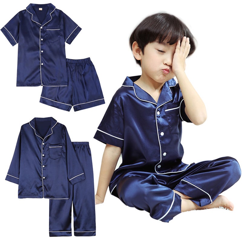 Girls' Pajama Set, Cotton Blend, Short & Long Sleeve - Image 2
