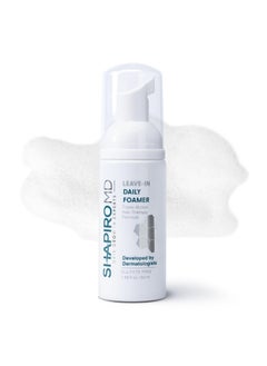 Shapiro MD Hair Growth Experts Hair Loss Leave-In Daily Foam | DHT Fighting Vegan Formula for Thinning Hair Developed by Dermatologists | Experience Healthier, Fuller & Thicker Looking Hair - Shapiro MD | 1-Month Supply  - Image 1