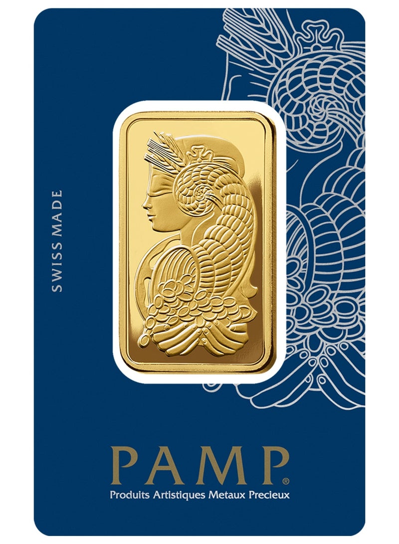 PAMP Pamp Suisse Queen Fortuna 3 Tolas Gold Bar 24KT  - Image 3