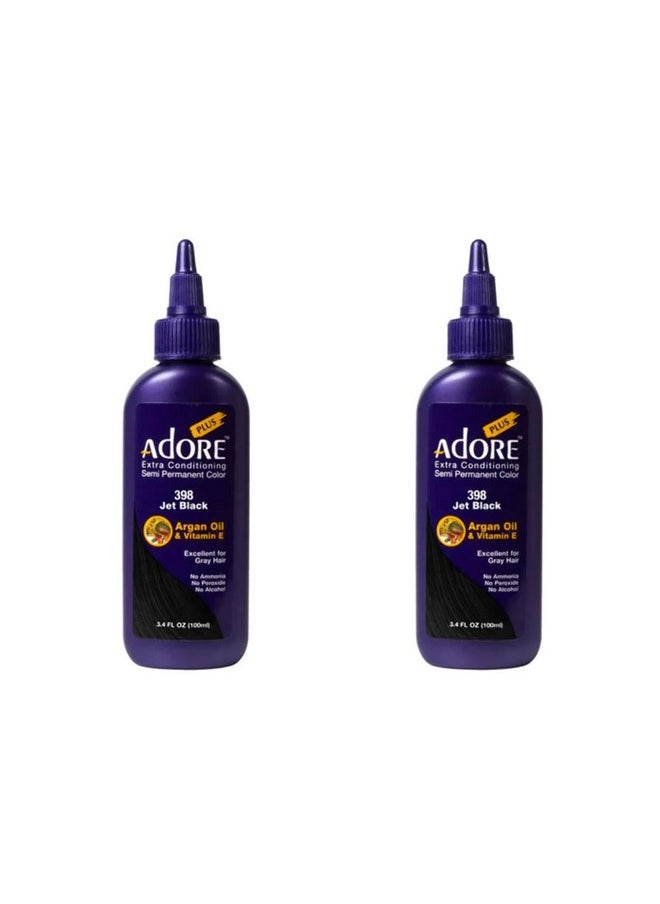 ADORE COSMETICS Adore Plus 398 Jet Black 3.4 Fl Oz  - Image 1