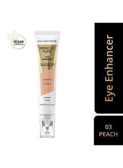 Max Factor Miracle Pure Eye Enhancer - Colour-Correcting Concealer - 03 - Peach, 10ml  - Image 2