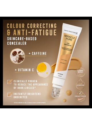 Miracle Pure Eye Enhancer - Colour-Correcting Concealer - 03 - Peach, 10ml - view 4