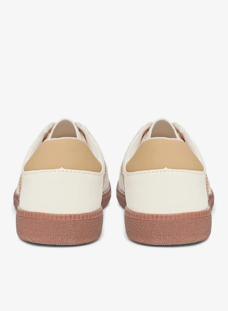 Styli Active  Striped Pattern Sneakers for Women | Best Price UAE