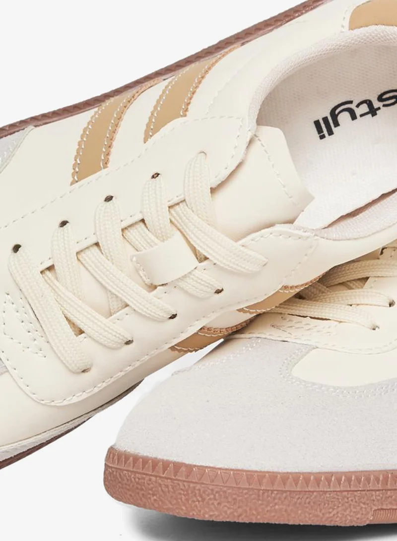 Styli Active  Striped Pattern Sneakers for Women | Best Price UAE