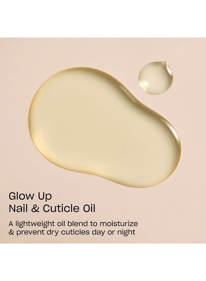 OPI Nature Strong Nails & Skin Glow Up Nail & Cuticle Oil - With Ingredients of Natural Origin and Vitamin E | Nail Oil for Damaged Nails, 30 ml - Image 2