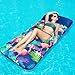 FindUWill Oversized Pool Floats Adults 72 x38 XLarge Fabric Covered Tanning Pool Lounger Inflatable Pool Float with Headrest UltraComfort Pool Floaties Raft Lake Beach FloatXL Flamingo - Image 3