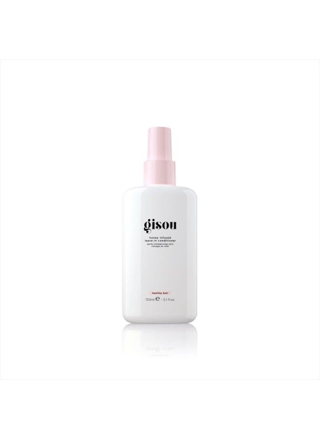 Gisou Honey Infused Leave-In Conditioner, a Lightweight, Multi-Tasking Hair Conditioning Spray to Hydrate, Smooth, Detangle and Protect Hair (5.1 fl oz)  - Image 1