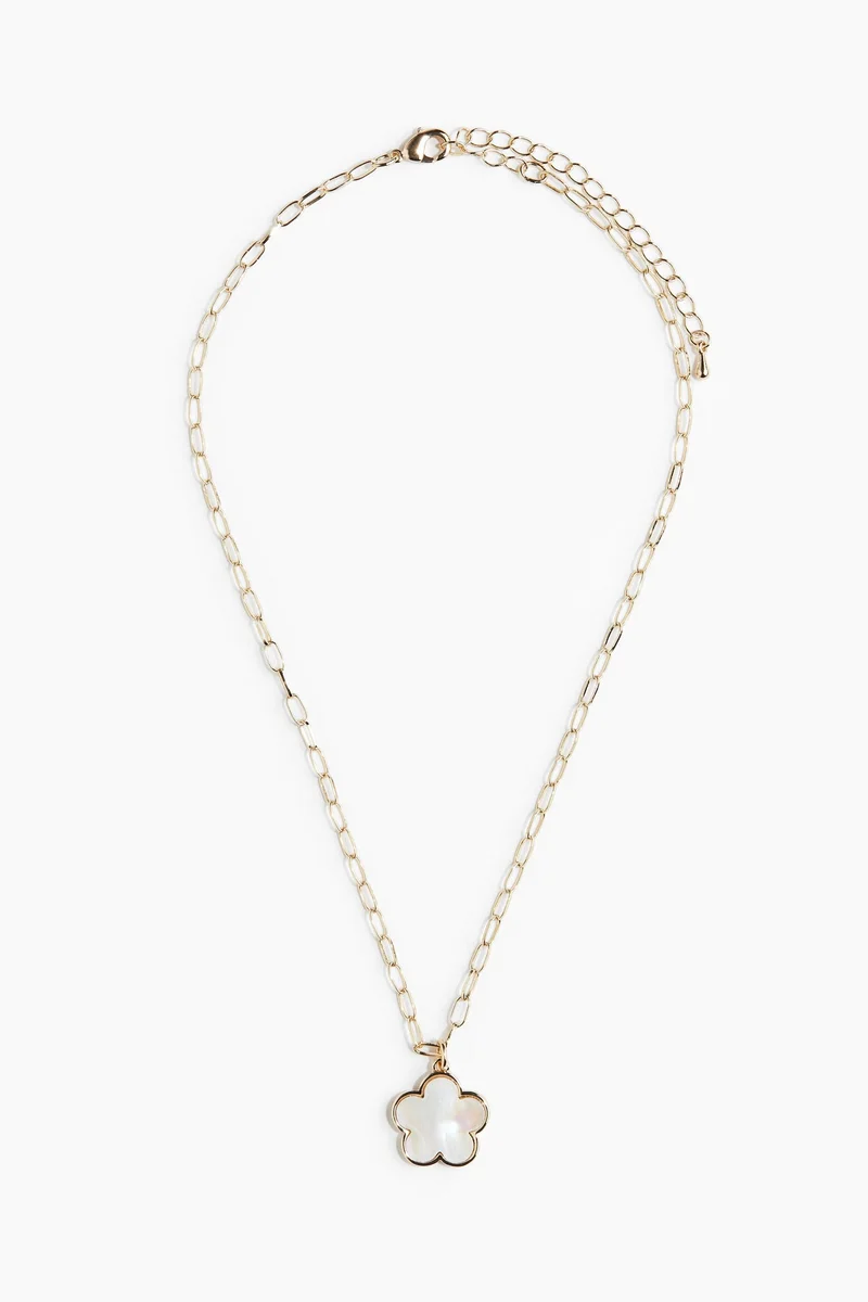H&M Flower-pendant necklace