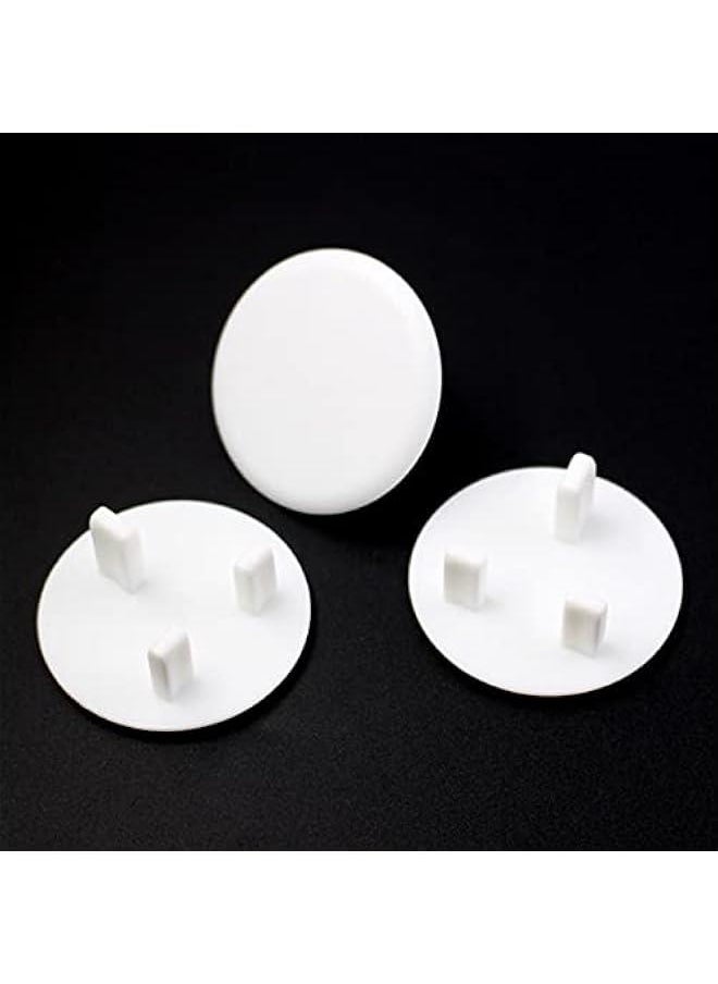 Baby Proofing Outlet Covers 12-Pack, White Baby Safety Outlet Plug Covers for Home/Office, Safe Electric Socket Covers Outlet Cap for Child