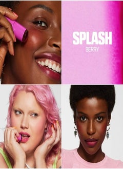 MILK MAKEUP MILK MAKEUP Cooling Water Jelly Tint Lip + Cheek Blush Stain (Splash - Plum-berry) .17 oz / 5 g  - Image 2