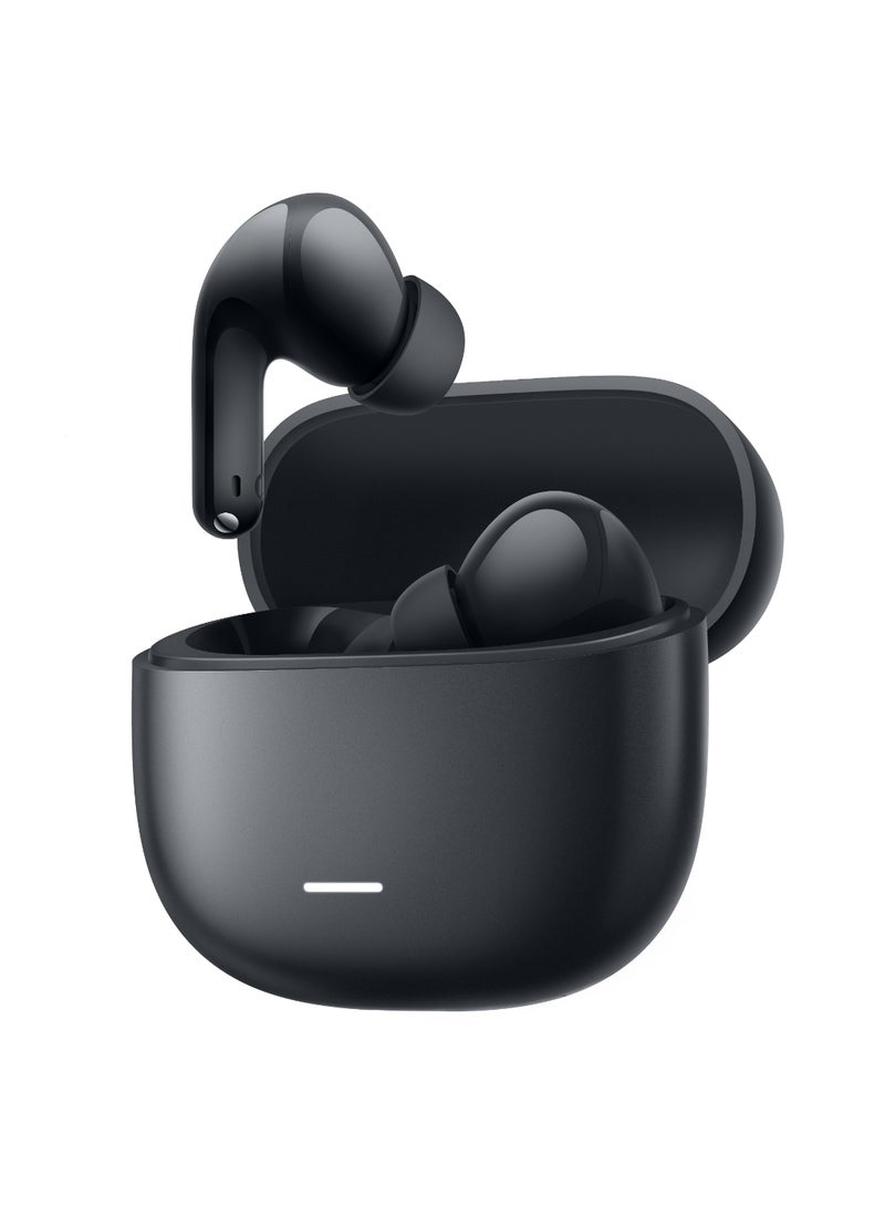 Xiaomi Redmi Buds 8 Lite Wireless Earbuds, 12.4mm Dynamic Driver, Dual Mic AI Noise Cancellation, 36H Battery - Black - Image 2