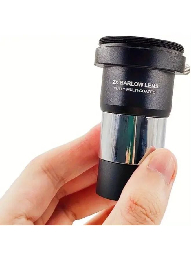 2X Barlow Lens 1 25 Inch Fully Multi Coated Metal with M42 Thread for Telescope Eyepiece - Image 5