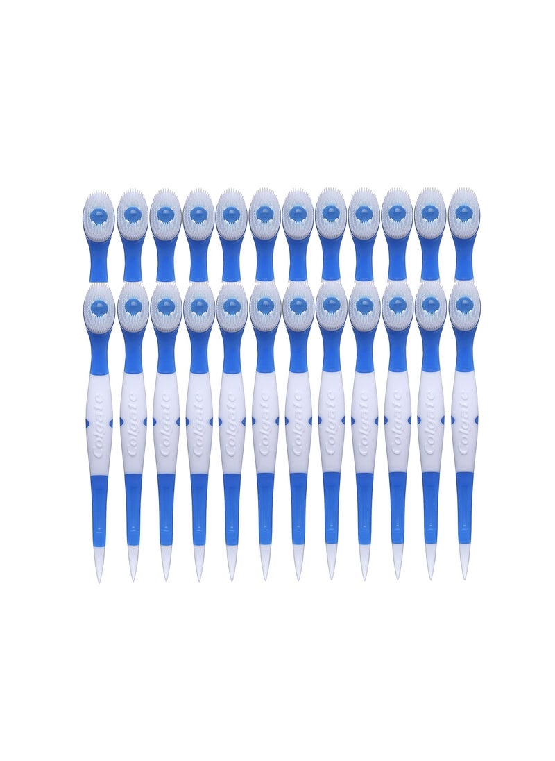 Colgate - Max Fresh Wisp Disposable Mini Toothbrush, Peppermint - 24 Count - Image 1