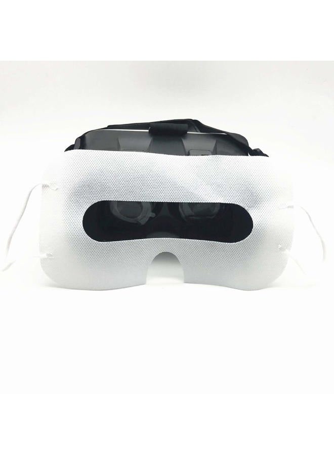 LINHUIPAD 100 عبوة أغطية عيون صحية قابلة للتصرف - متوافقة مع HTC Vive Pro/PS VR/Gear VR/Oculus Rift Go والمزيد - أبيض - Image 1