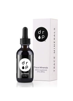 D R P Organic Trace Minerals Electrolyte Drops With Fulvic Acid 2 Oz Alkaline Liquid Minerals For Water Supports Gut Health Energy Stamina And Nutrient Uptake  - Image 2