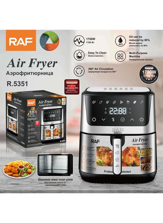 RAF Air Fryer 8.5 Liters 1700 Watt - R.5351 - Image 2