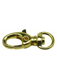 Generic Gold Tone Metal General Purse Lobster Clasps 0.35 Inch Inner Diameter Oval Swivel Clasp Hooks for Purse Bag Belts Pack of 20  - Image 1