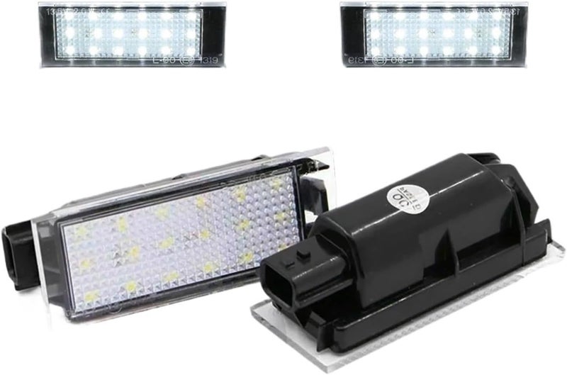 QASULER LED License Plate Light for Renault Vehicles - Image 1