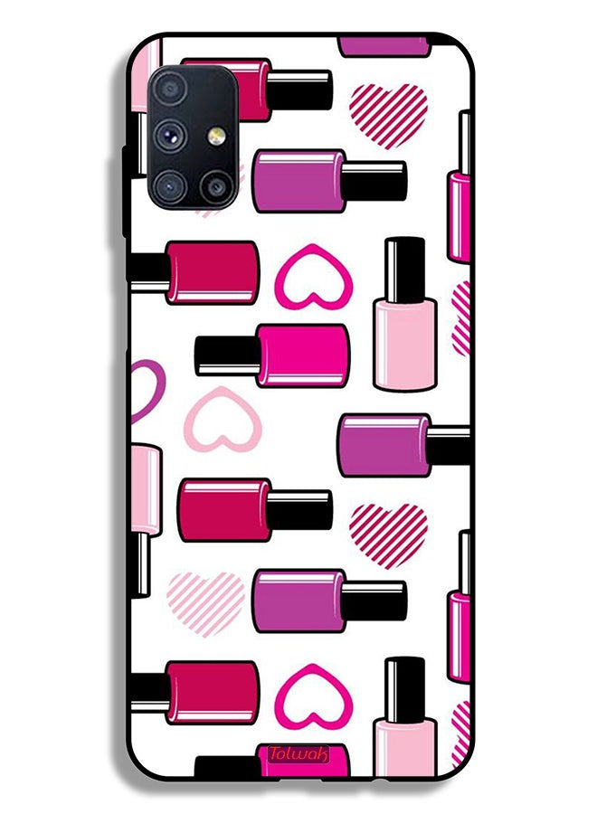 Tolwak Samsung Galaxy M51 Protective Case Cover Lipstick Lover - Image 2