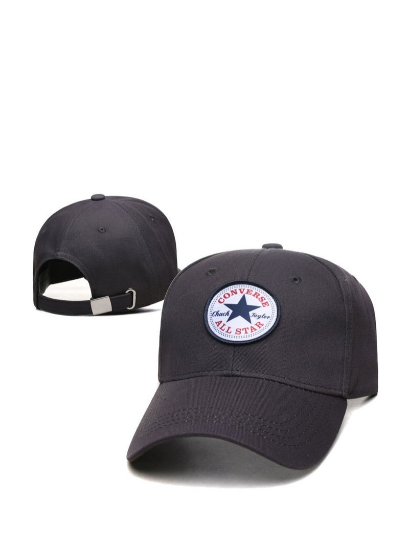 كونفرس Converse All Star Dark Gray Cap: Iconic Patch  Timeless Vibe