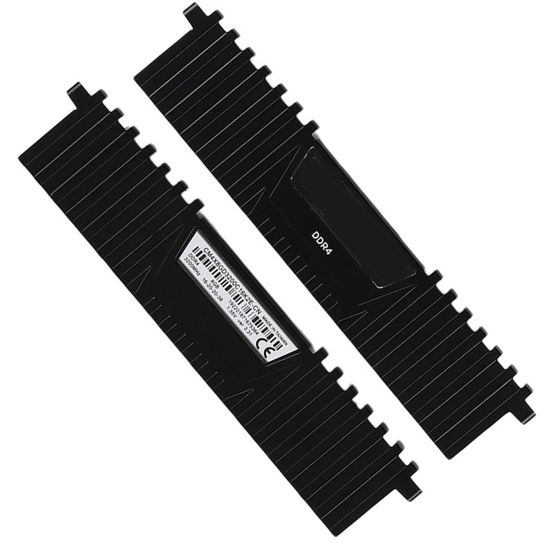 2Pcs Desktop Computer Memory Bank Aluminum Cooling Fin for DDR / DDR2 / DDR3 / DDR4 - Image 5