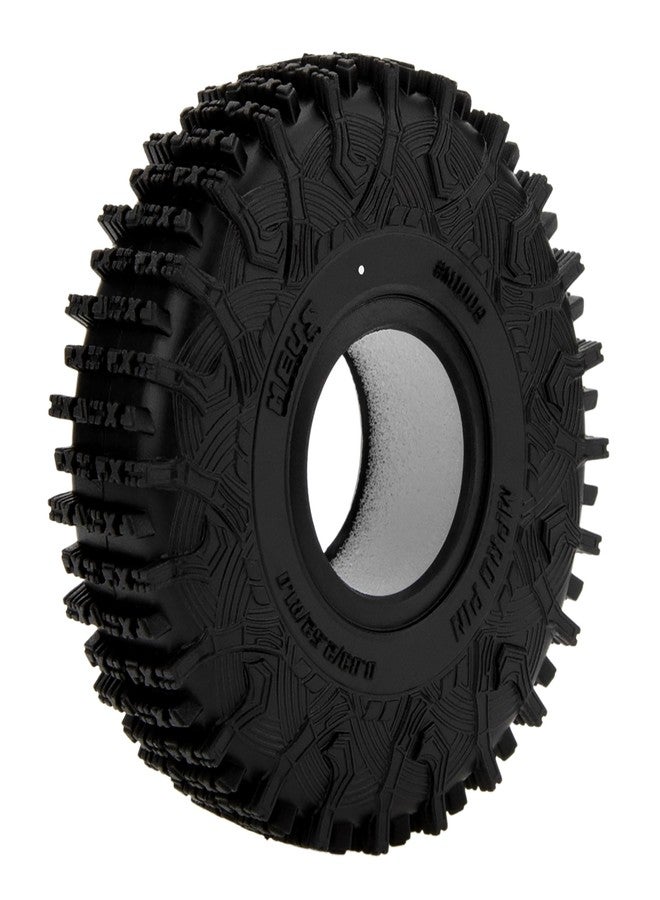 MEUS RACING 1.0 Tires - MS6 MPRO Pin Tires for TRX4M SCX24 FCX24 AX24 1/24 1/18 RC Crawler, 0.83/2.52/R1.0, #M1009 - Image 4