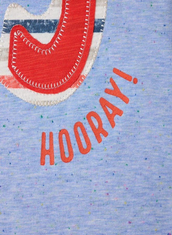 Mud Pie Baby BOY Birthday Shirt, 5, 5T - Image 4