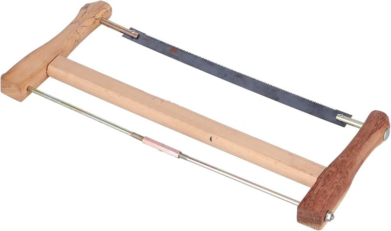 Large 580mm Teakwood Frame Saw With Replaceable Blade Portable Wood Cutting Tool - Image 5