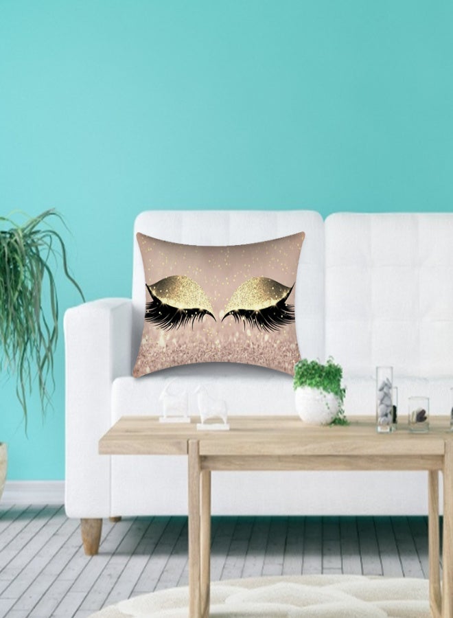 30*50cm Shinning Eyelashes Pillow Case for Home Sofa Bed Car Waist Cushion (N) - Image 2