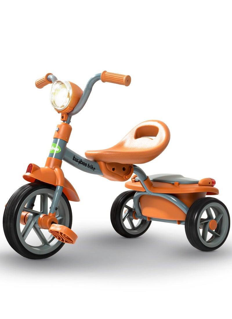 BAYBEE Flyer Tricycle for Kids Toddler Foldable Tricycle with Back Stroge & Head light for 2 to 5 Years Boys and Girls Kids Trike  - Image 1