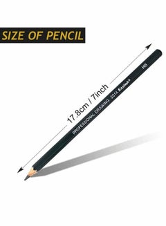14Pcs/Set Professional Sketch Pencil Set HB 2B 6H 4H 2H 3B 4B 5B 6B 10B