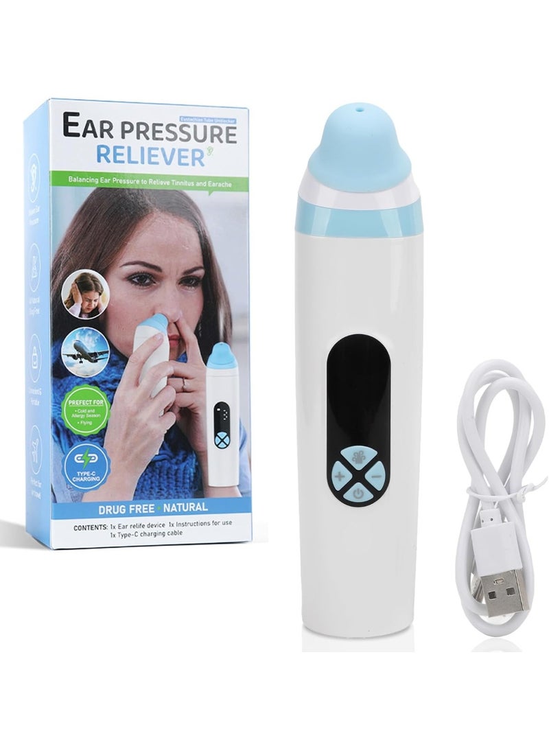 Ear pressure relief device, ear clearing device, equalizes ear pressure, suitable for flying, diving and swimming. - Image 1