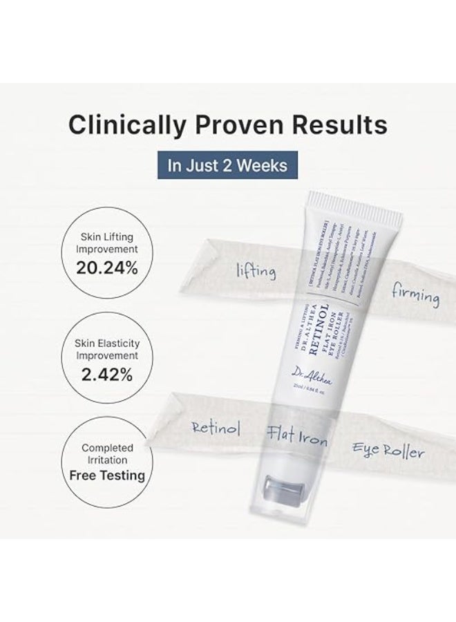 DrAlthea Dr. Althea Retinol Flat Iron Eye Roller – Anti-Wrinkle Eye Serum for Dark Circles, Puffiness & Firming Care - Image 4