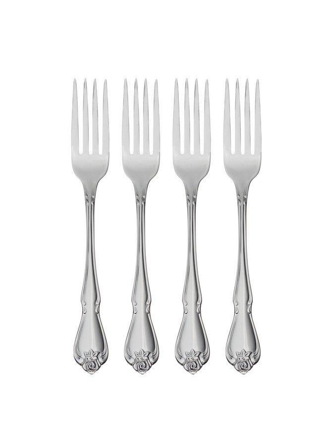 شوكة عشاء أونيدا ترو روز، مجموعة من 4