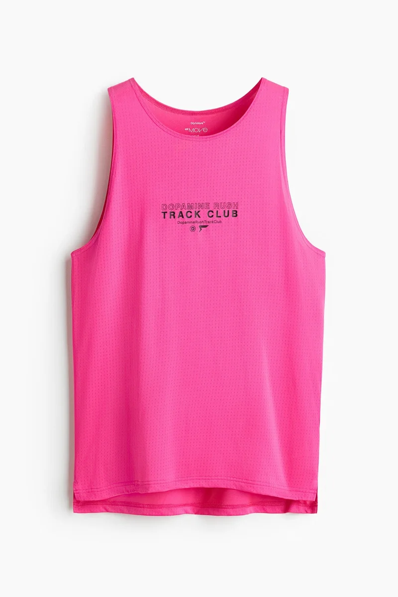 H&M  Regular Fit Sports vest top in DryMove™ for Men | Best Price UAE