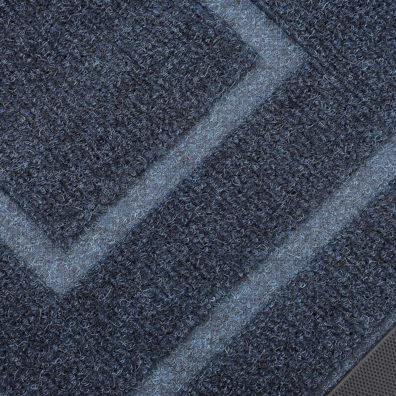 Toyvian Rubber Entryway Mat 43.5x75cm Non-Slip Absorbent Floor Pad for Indoor Outdoor Bathroom Door Home Use - Image 5