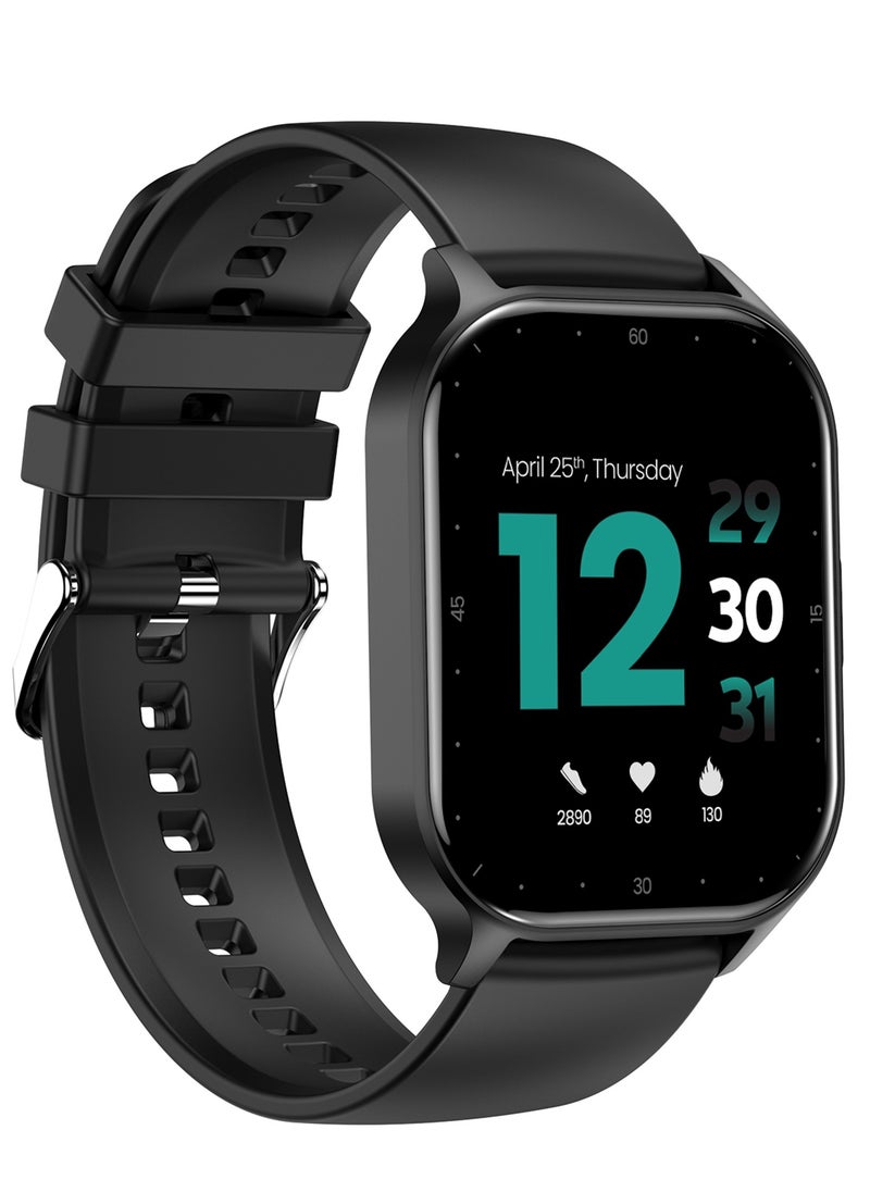 Faster - Smart Watch Pro - 2.04" AMOLED Always-On Display, Bluetooth Calling, Fitness Tracking, Sports Modes, Heart Rate & Sleep Monitoring, IP68 Waterproof, 260mAh Battery, Android & iOS Compatible - Image 1