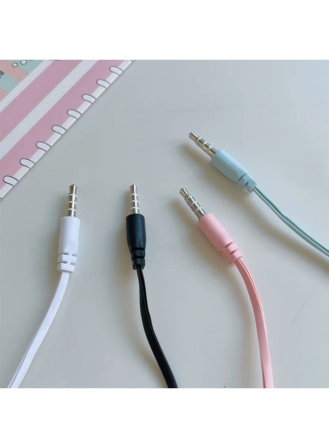 Black Cat Claw Wired Headset With Microphone For Apple iPhone Laptops Music Listening - Image 4