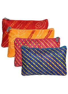 Kuber Industries Kuber Industries Polyester Purse for Woman/Girl Set of 4 (Multicolour) 54KM4349  - Image 1