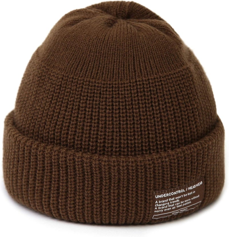 UNDERCONTROL Store Winter Trawler Fisherman Beanie Men Women Unisex Stylish Plain Docker Skull Hat Roll up Watch Cap Color Pack - Image 2