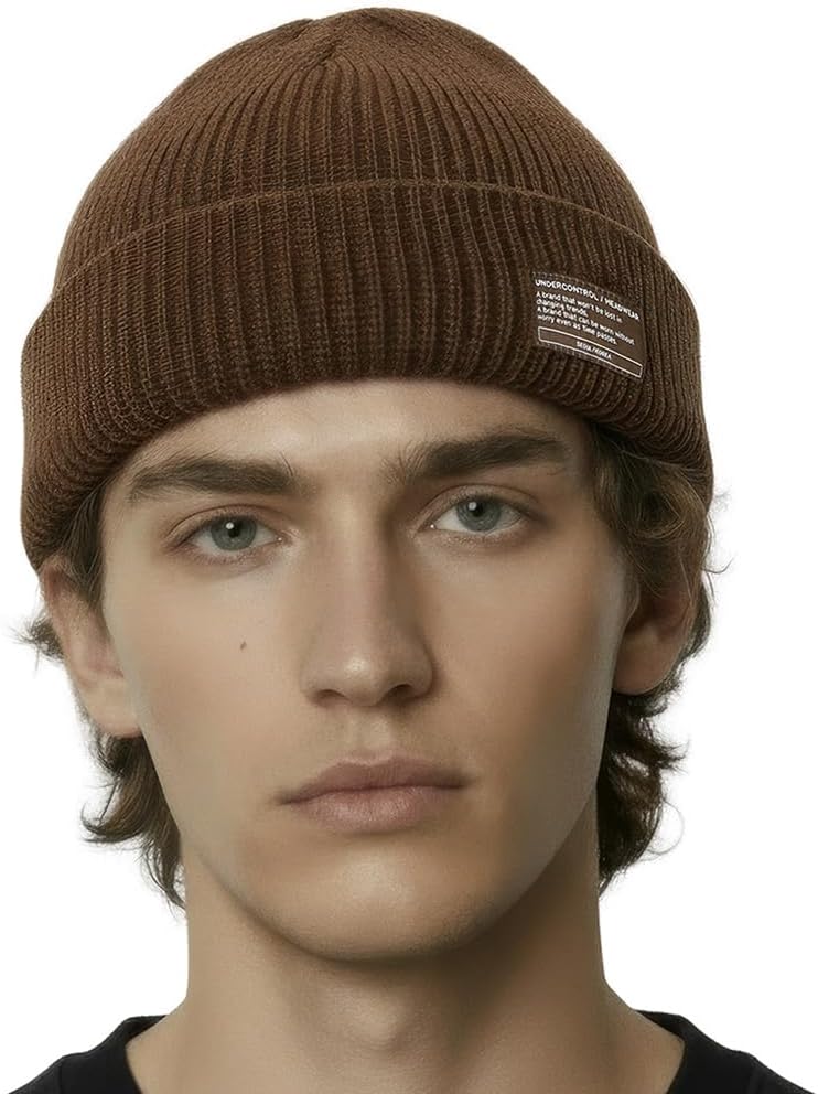 UNDERCONTROL Store Winter Trawler Fisherman Beanie Men Women Unisex Stylish Plain Docker Skull Hat Roll up Watch Cap Color Pack - Image 1